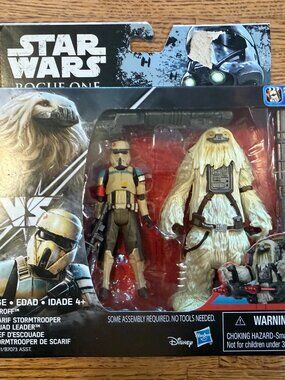 Star Wars Rogue One Scarif Stormtrooper & Wampa Figure 2-Pack - White